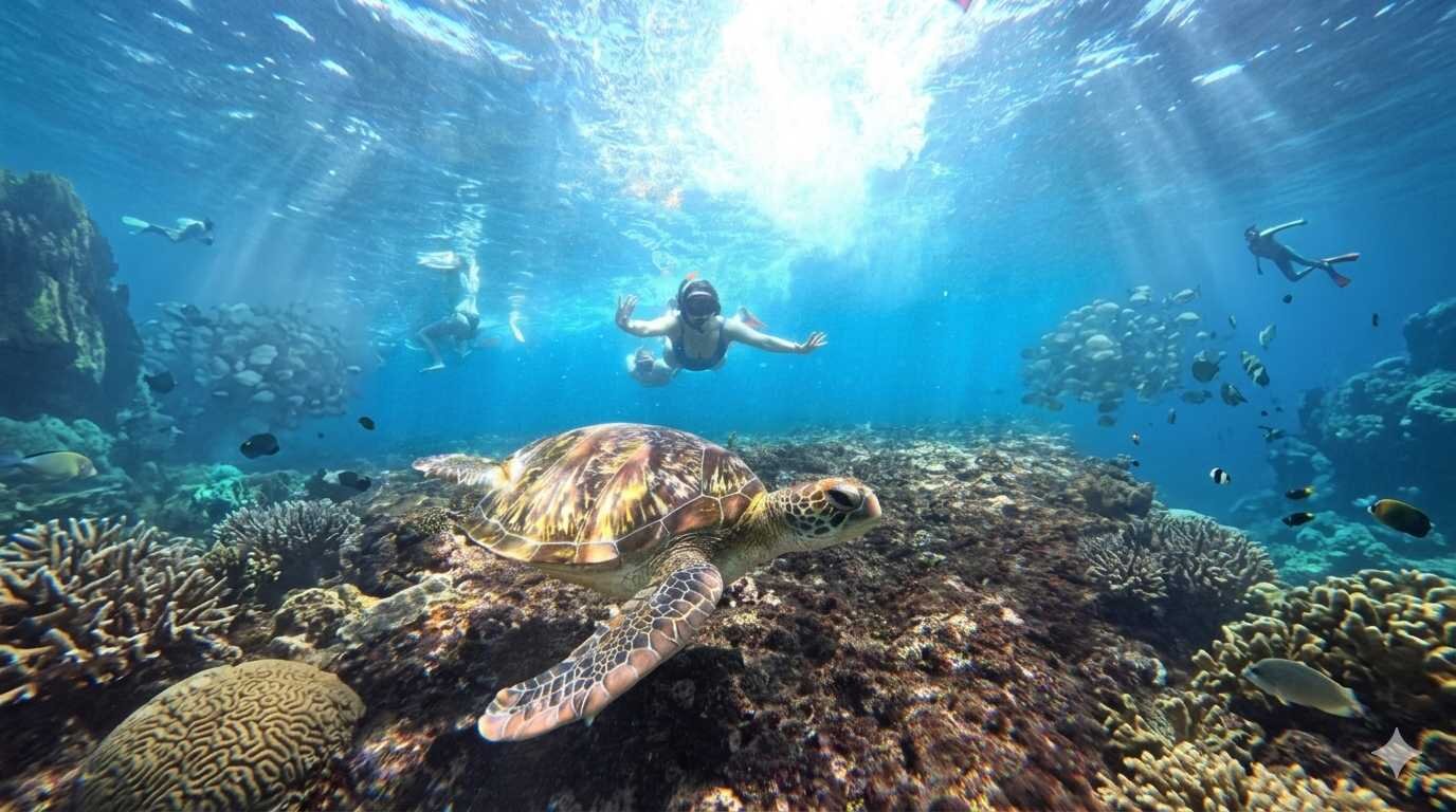 Nusa Penida from Lembongan